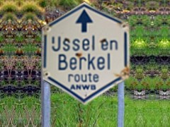 ANWB bord IJssel-Berkel route